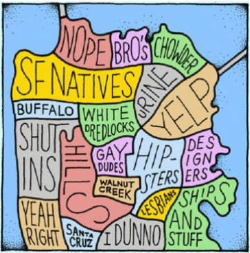 SF Map By Type of PPl