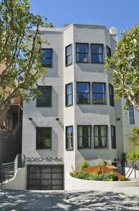 Three luxury condos sold this year at Jackson and Octavia after a stunning renovation. 