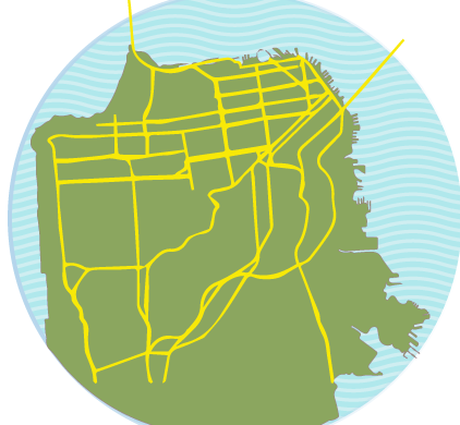 Major San Francisco Roads