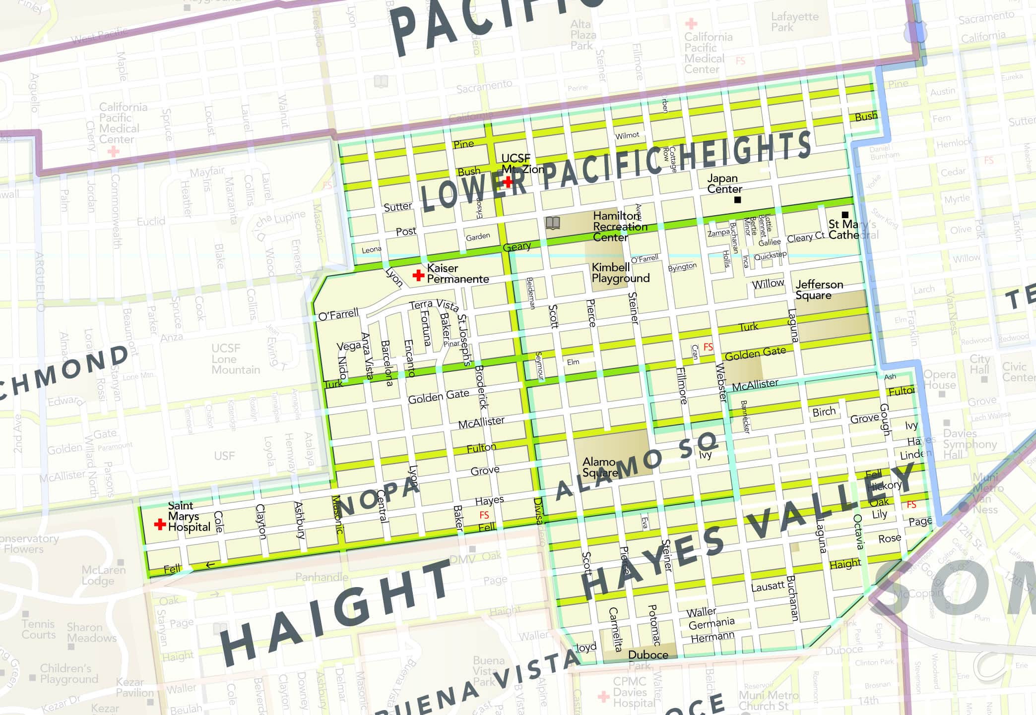 District 6: Hayes Valley, Alamo the Haight and NoPa