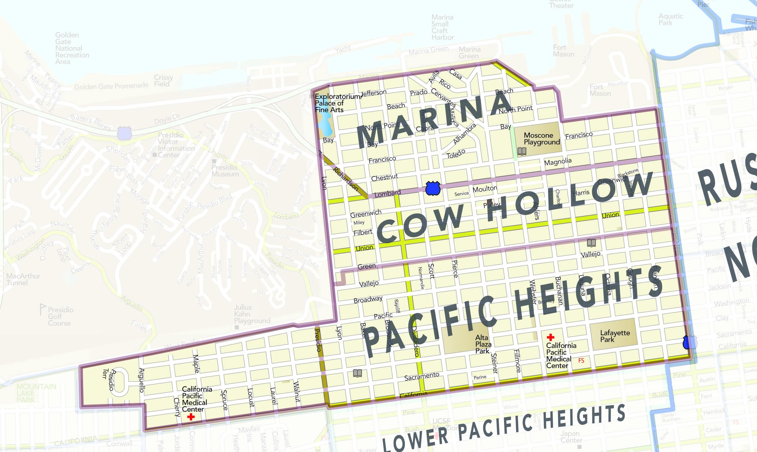 District 7: The Northside/Pacific Heights, Billionaires’ Row, etc.