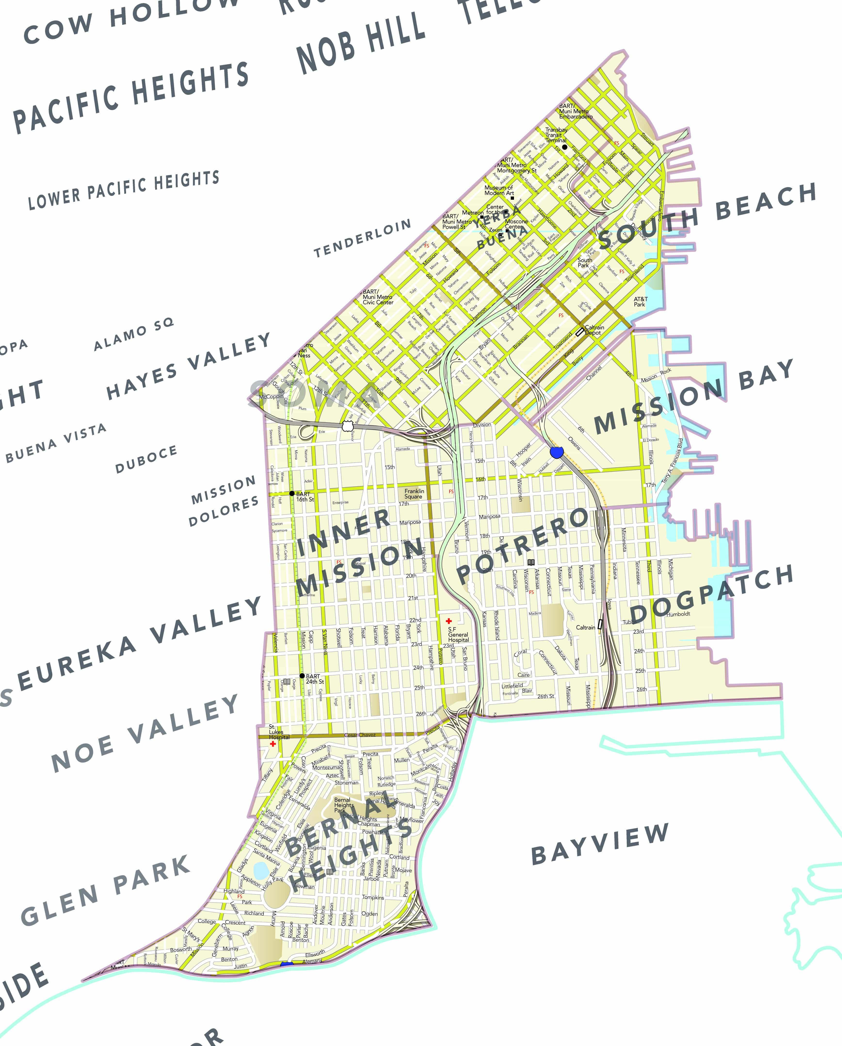District 9: The Big Eastern Half of the City 