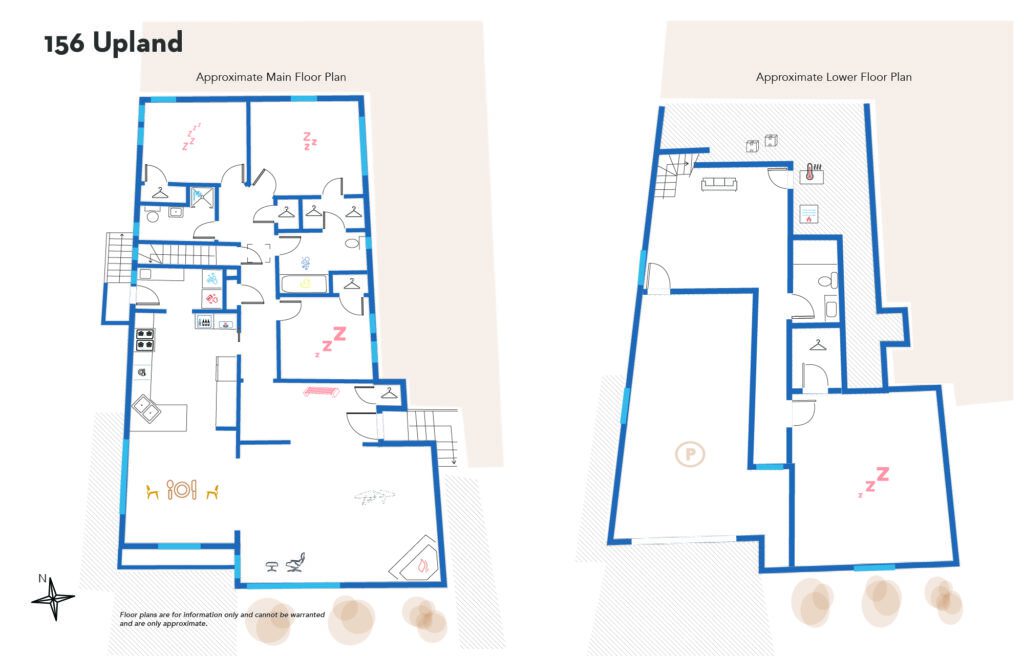 156 Upland's Floor Plan