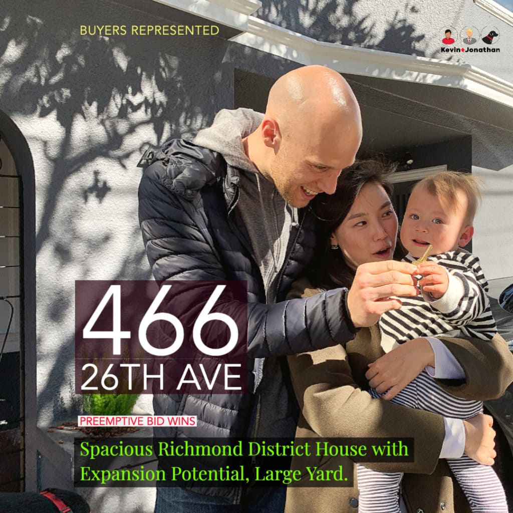 js-26th Ave Happy Buyers in the Richmond District