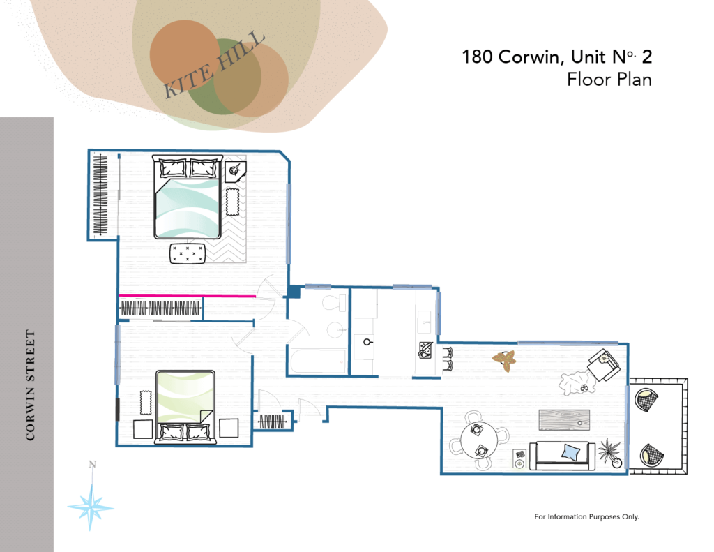 180 Corwin Unit 2 Floor Plan@2x Floor Plan