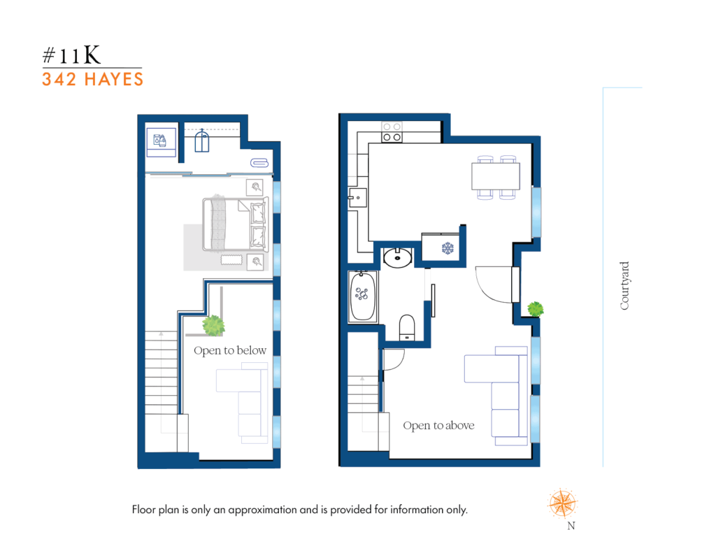 342 Hayes #11K - Approx Floorplan@2x #11Ks approximate floor plan