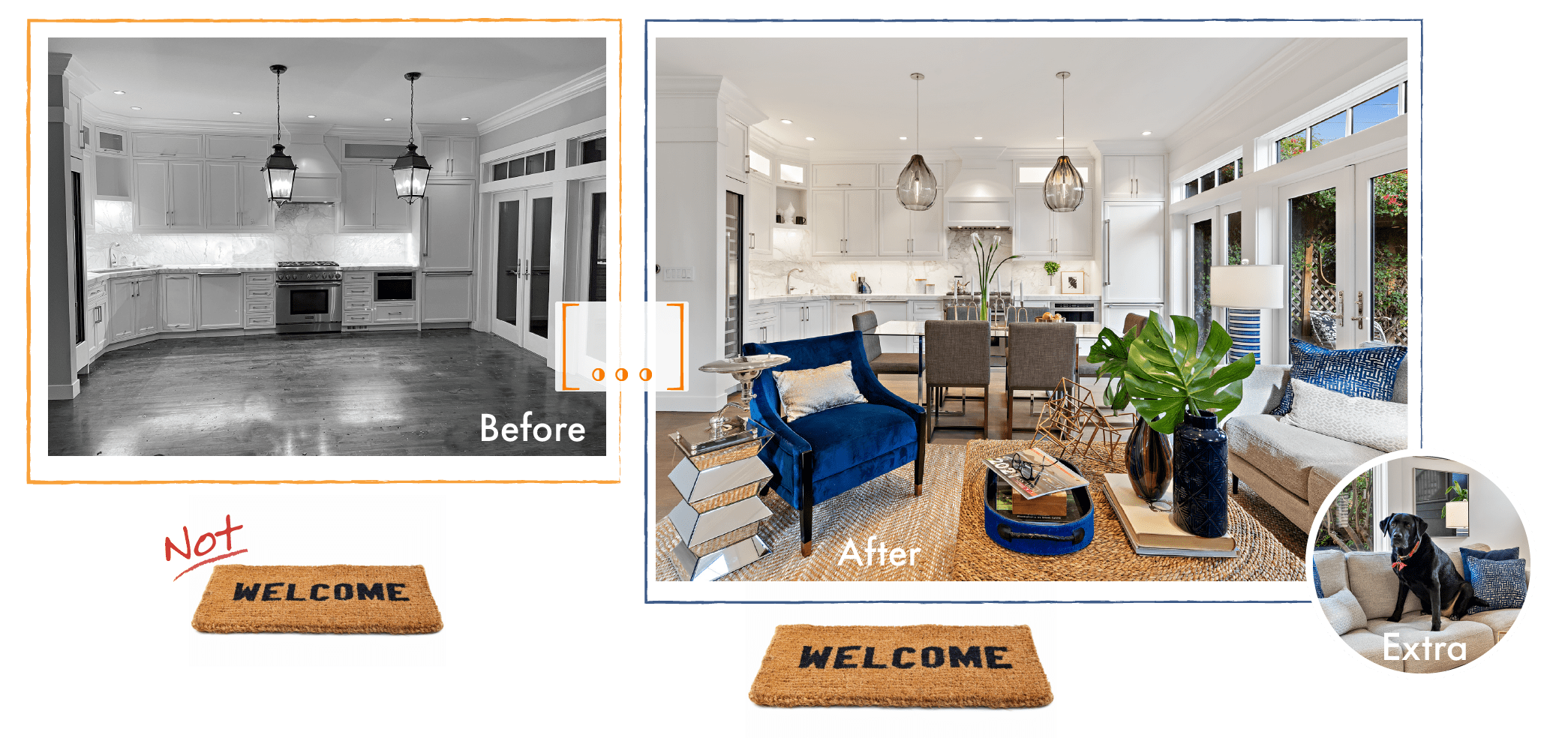 Staged Homes vs Unstaged Homes