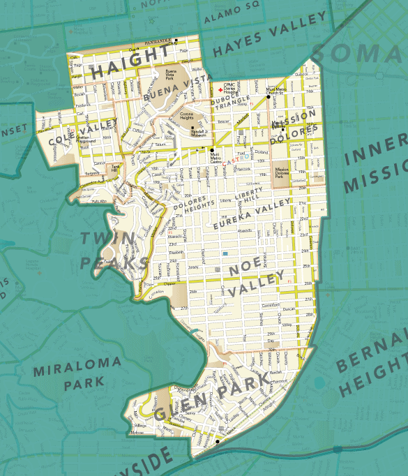 MLS District 5 highlighted