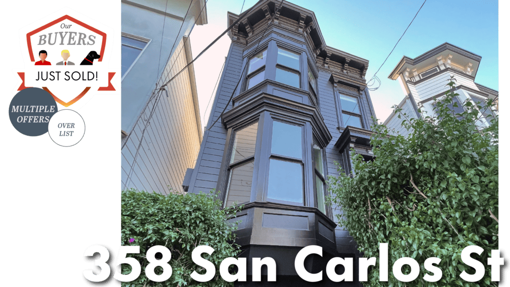 Graphic showing buyer success in San Francisco's Mission District with Kevin+Jonathan