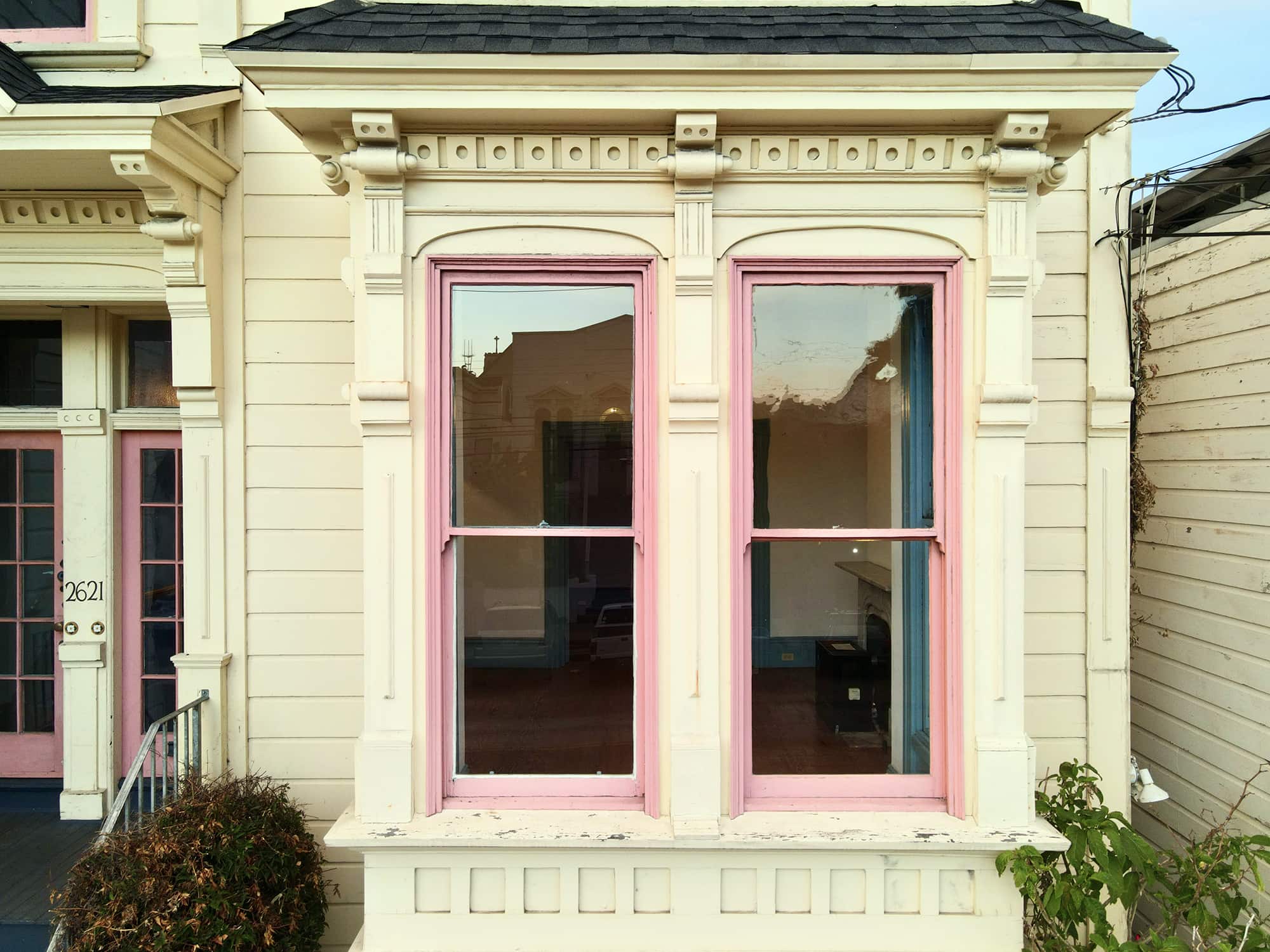The bay window at 2621 Bryant Street