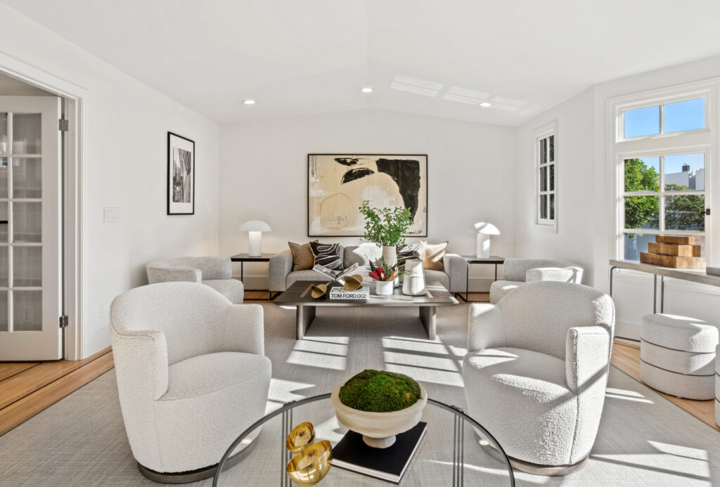 The living room