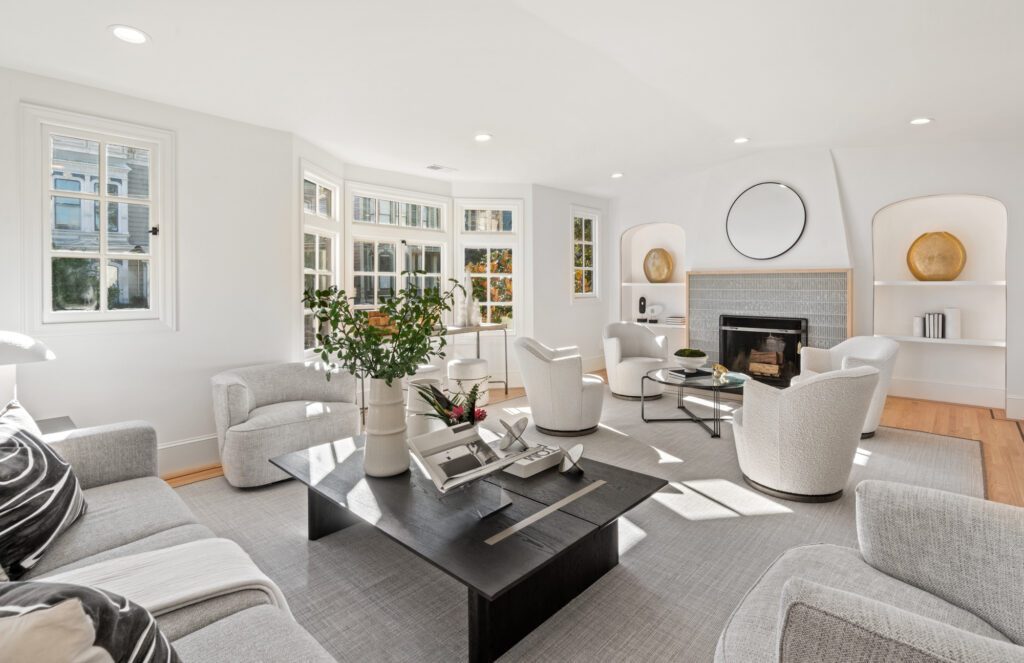 The living room