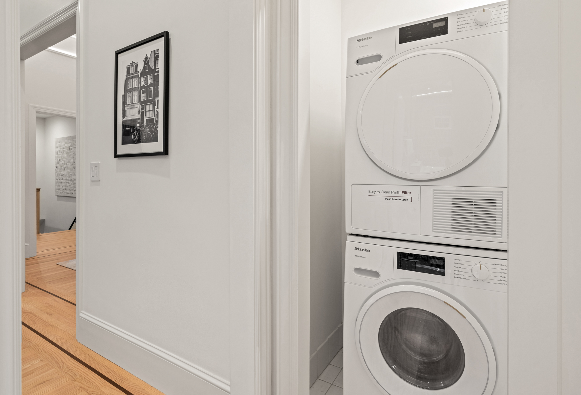 The new Miele laundry machines