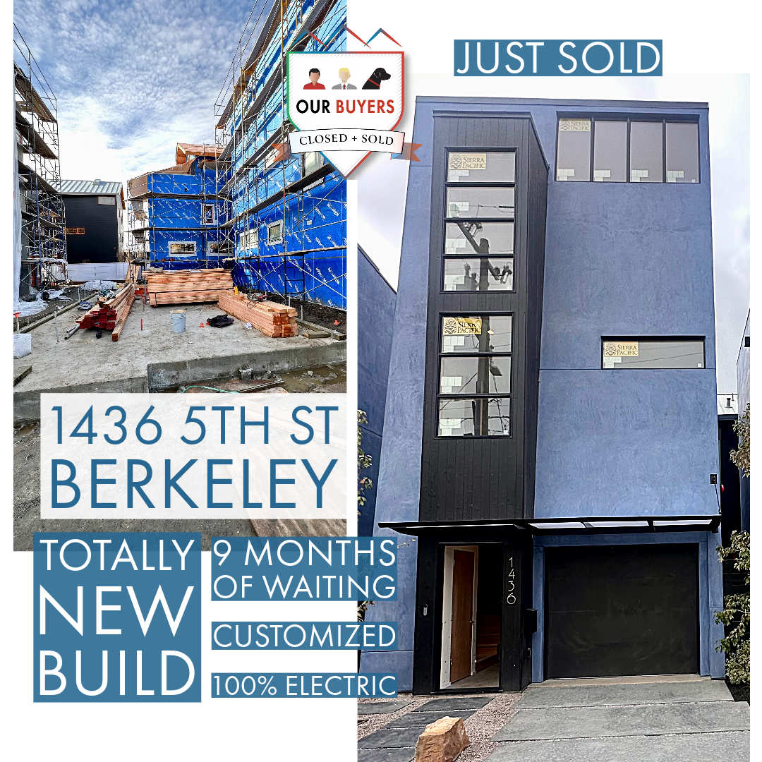 Before and After new construction in Berkeley