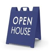 open house sign