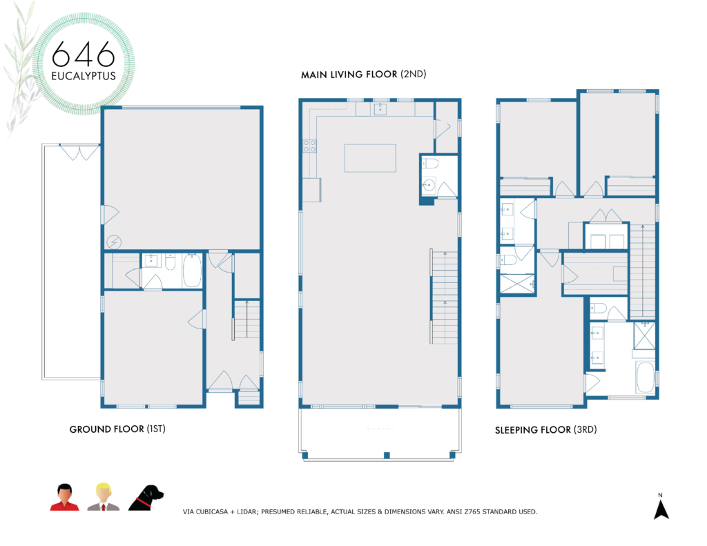 The approximate floor plan illustrated